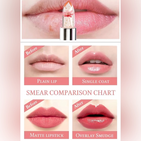 One Magic Temperature-Changing Flower Jelly Lipstick 💄 - Picture 9 of 16